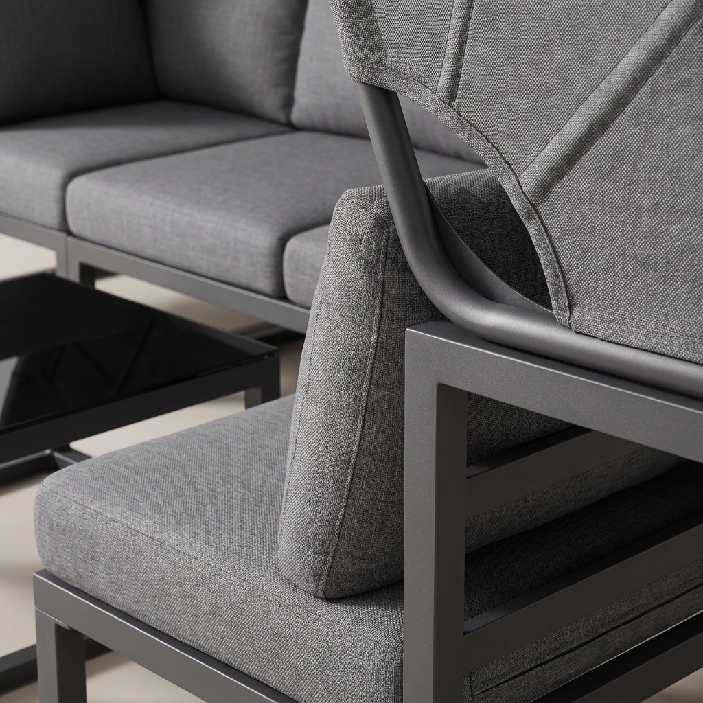 Ensemble de canapés d'extérieur - Confort et style contemporains pour le patio