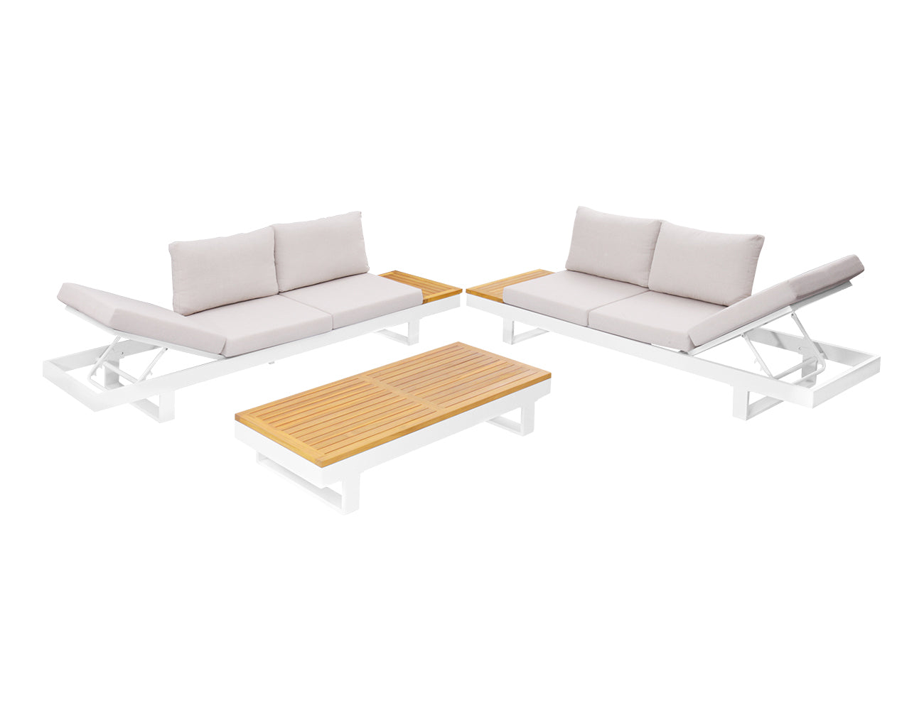 Osprey 3.0 Ensemble de canapés de patio extérieur – Confort élégant pour votre espace extérieur