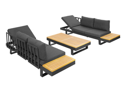 Osprey 3.0 Ensemble de canapés de patio extérieur – Confort élégant pour votre espace extérieur