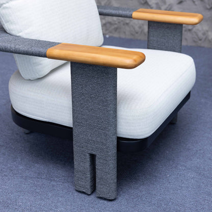 Camilla Ensemble de salon d'extérieur 4 pièces – Meubles de patio élégants pour se détendre à l'extérieur
