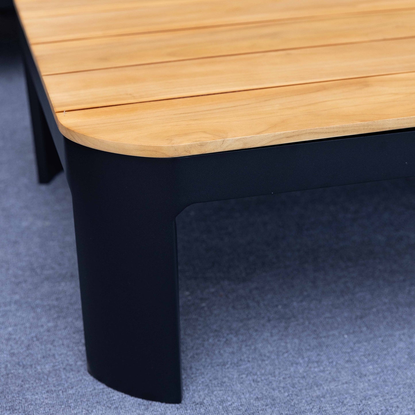 Camilla Ensemble de salon d'extérieur 4 pièces – Meubles de patio élégants pour se détendre à l'extérieur