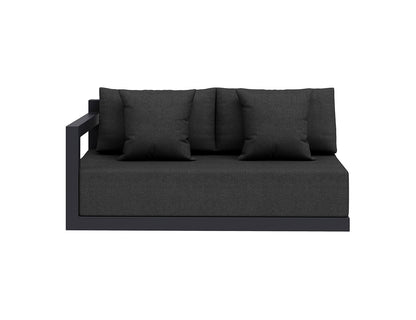Ibis 2.0 Ensemble de canapé d'angle extérieur – Collection de salon de patio en 4 pièces