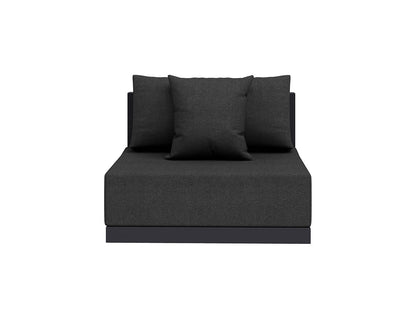 Ibis 2.0 Ensemble de canapé d'angle extérieur – Collection de salon de patio en 4 pièces