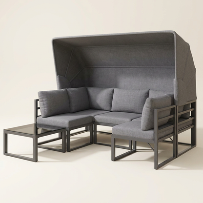Ensemble de canapés d'extérieur - Confort et style contemporains pour le patio