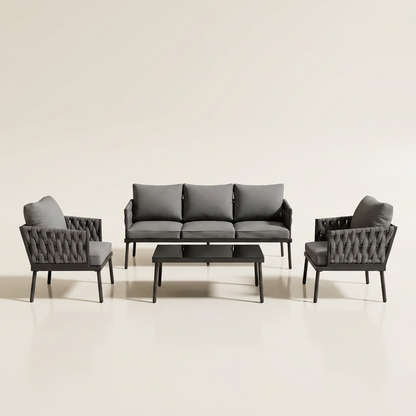 Sandpiper 2.0 Ensemble de canapé d'angle extérieur avec table basse - 5 places