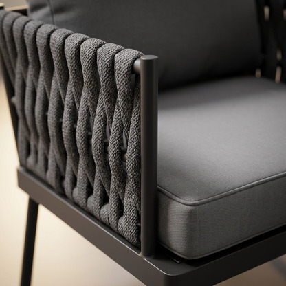 Sandpiper 2.0 Ensemble de canapé d'angle extérieur avec table basse - 5 places