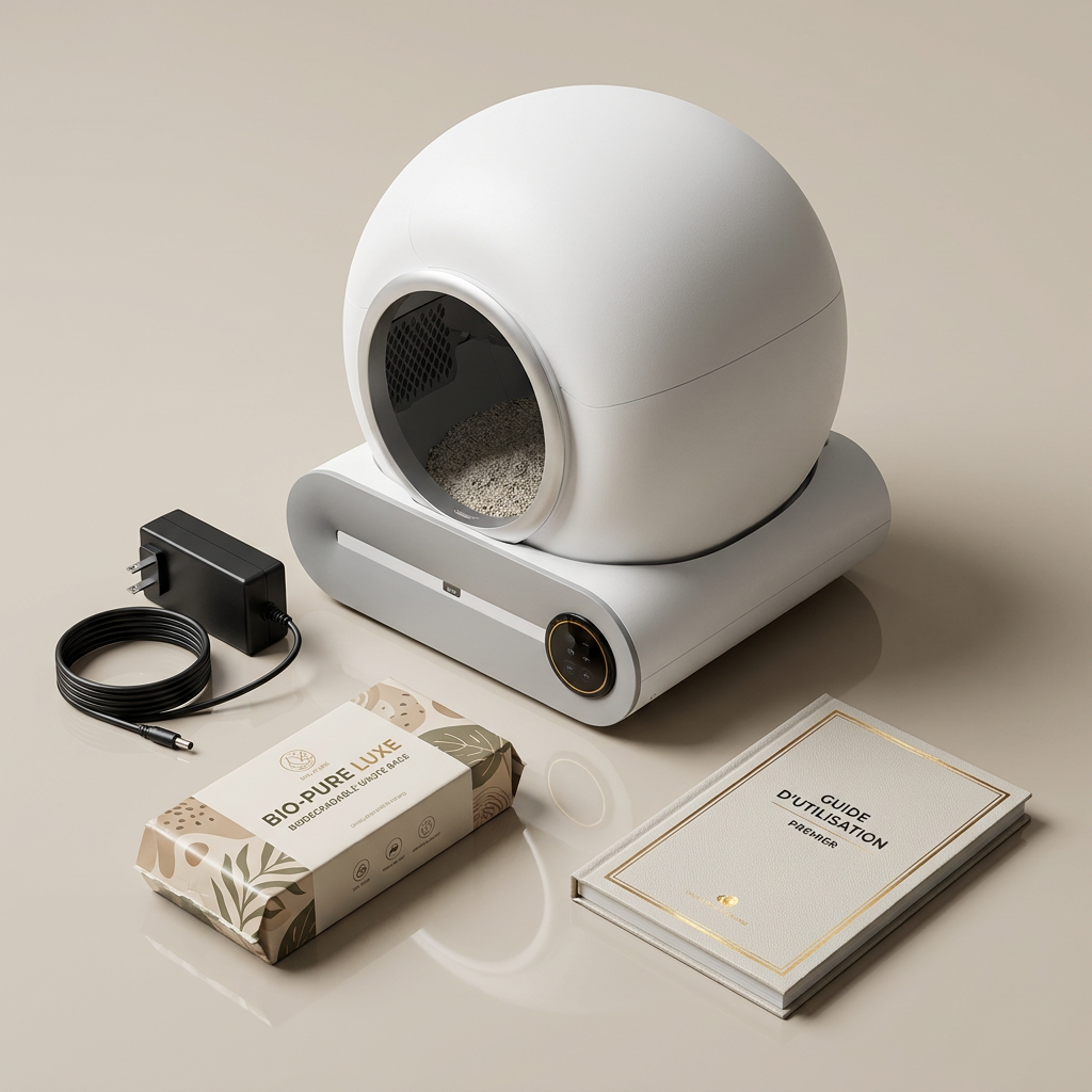 Litière Automatique La Maison Du Chat - Hygiène et Design Premium