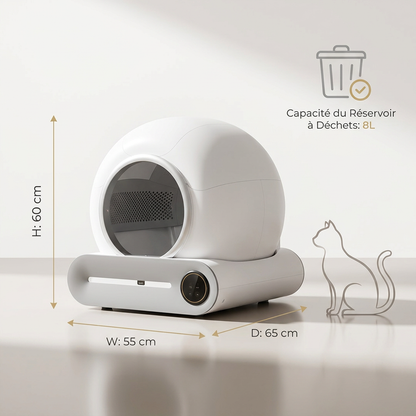Litière Automatique La Maison Du Chat - Hygiène et Design Premium
