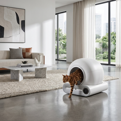 Litière Automatique La Maison Du Chat - Hygiène et Design Premium