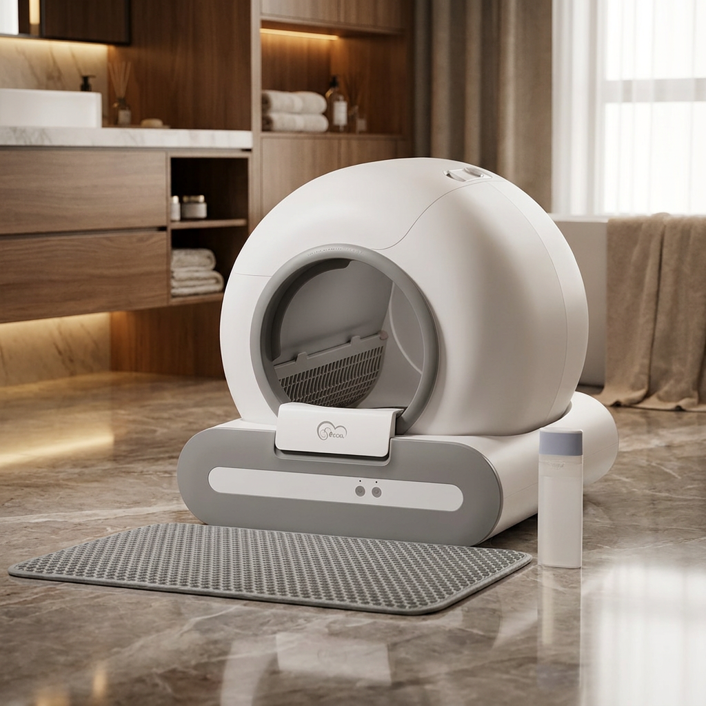 Litière Automatique Intelligente La Maison Du Chat – Luxe & Propreté Sans Effort