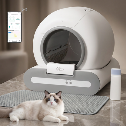 Litière Automatique Intelligente La Maison Du Chat – Luxe & Propreté Sans Effort