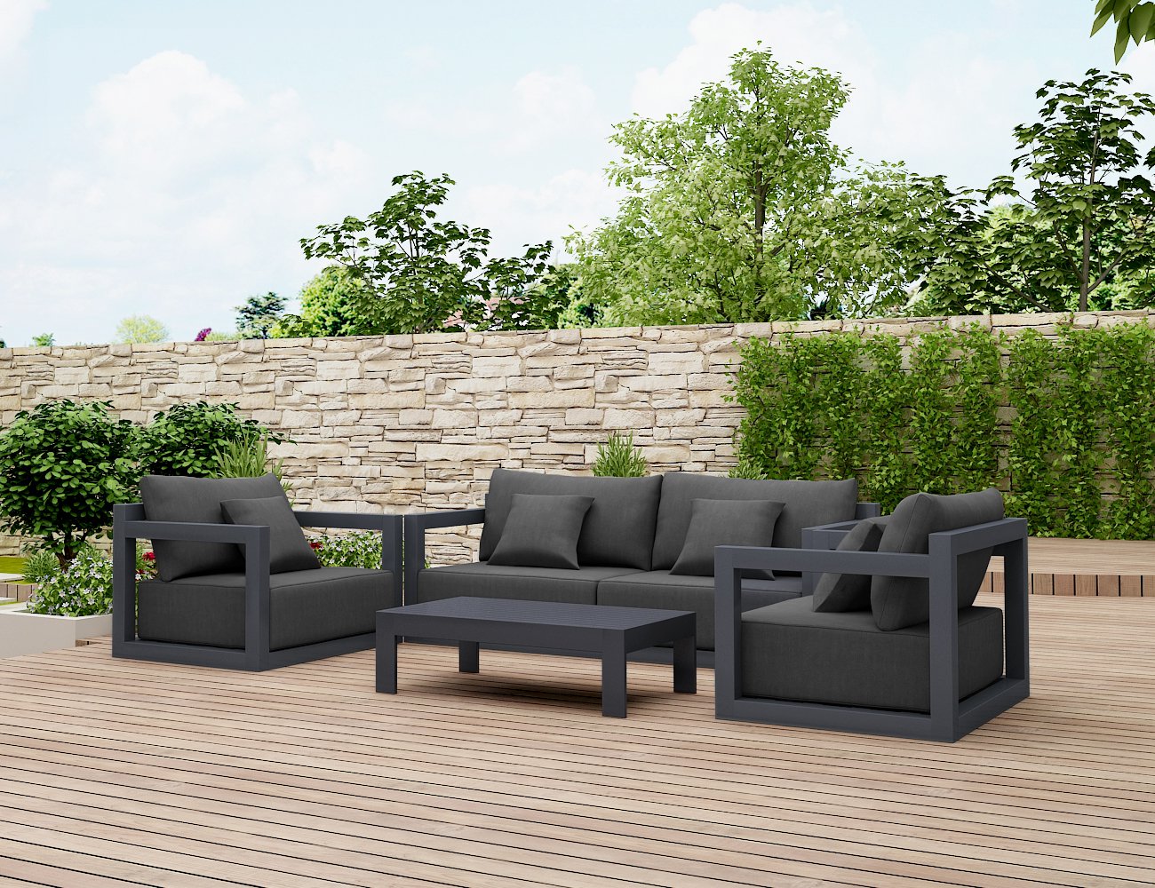 Ensemble de canapés d'extérieur Ibis 2.0 – 4 pièces