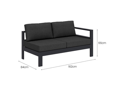 Sandpiper 2.0 Ensemble de canapé d'angle extérieur – sectionnel premium 5 places