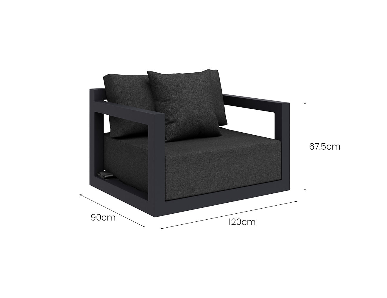 Ensemble de canapés d'extérieur Ibis 2.0 – 4 pièces